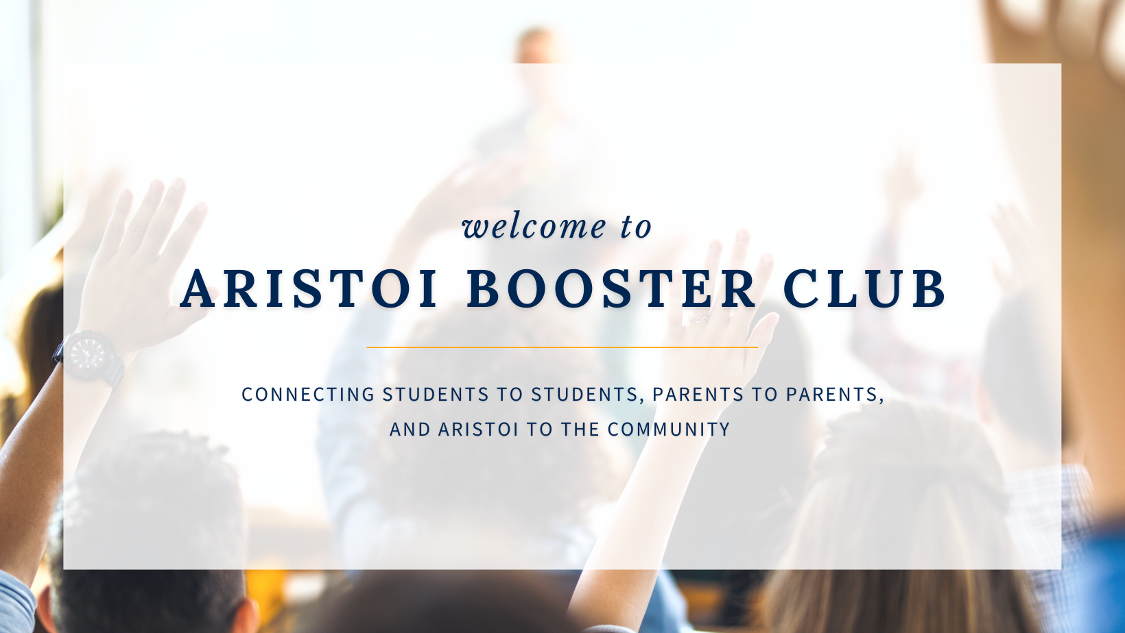 Welcome to Aristoi Booster Club